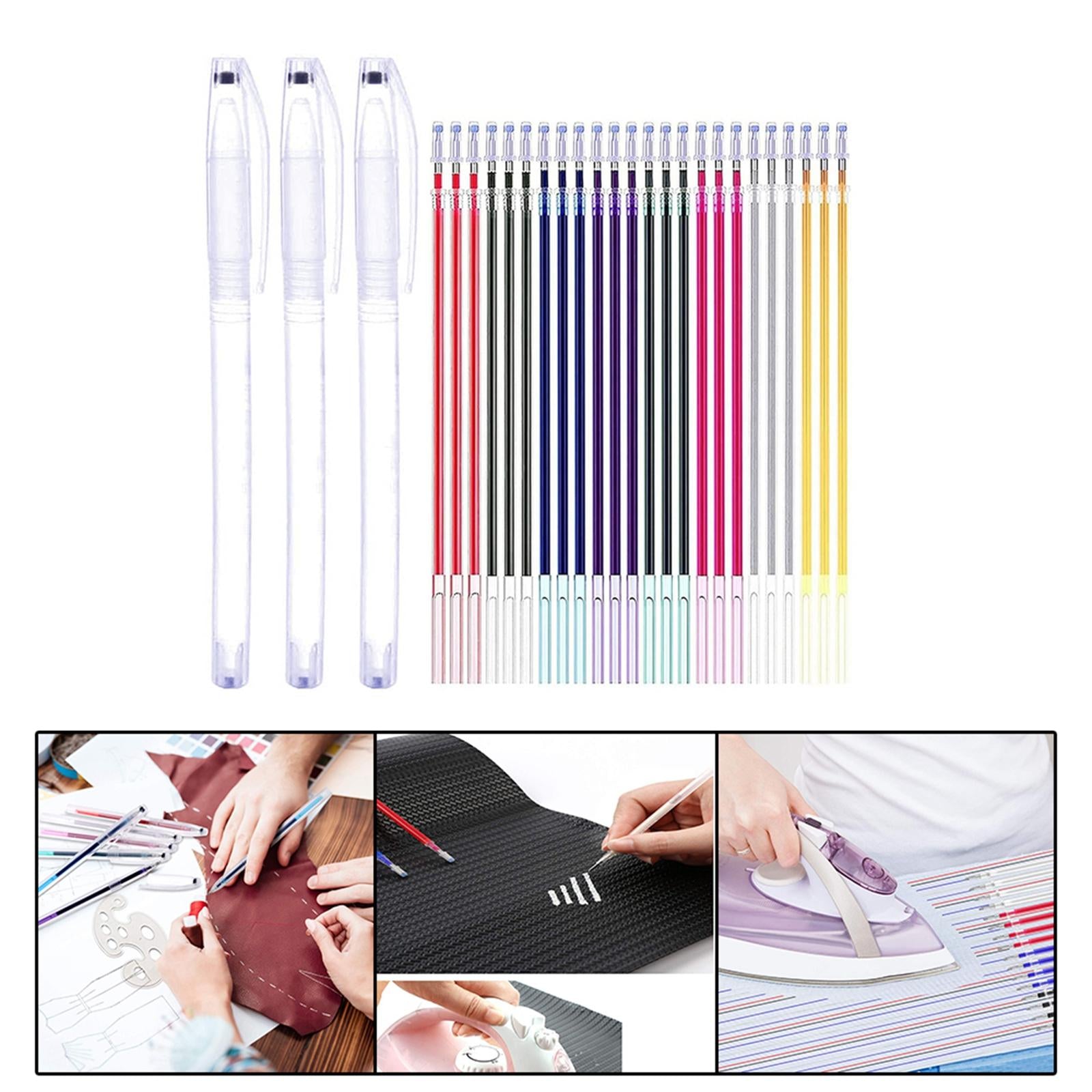 Heat Erasable Pen Refills Fabric Marker Refills Vanishing 24Pieces