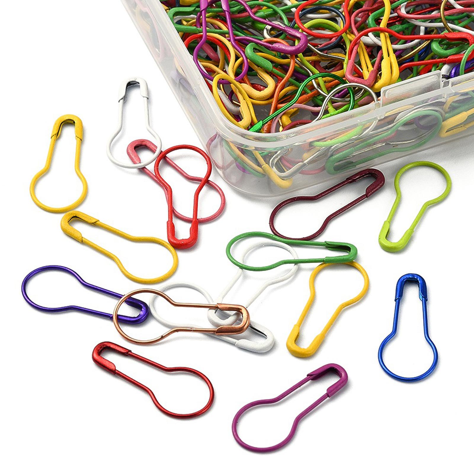 200x Bulb Stitch Markers Knitting Quilt Clothes Crochet Quilting Safety Pins