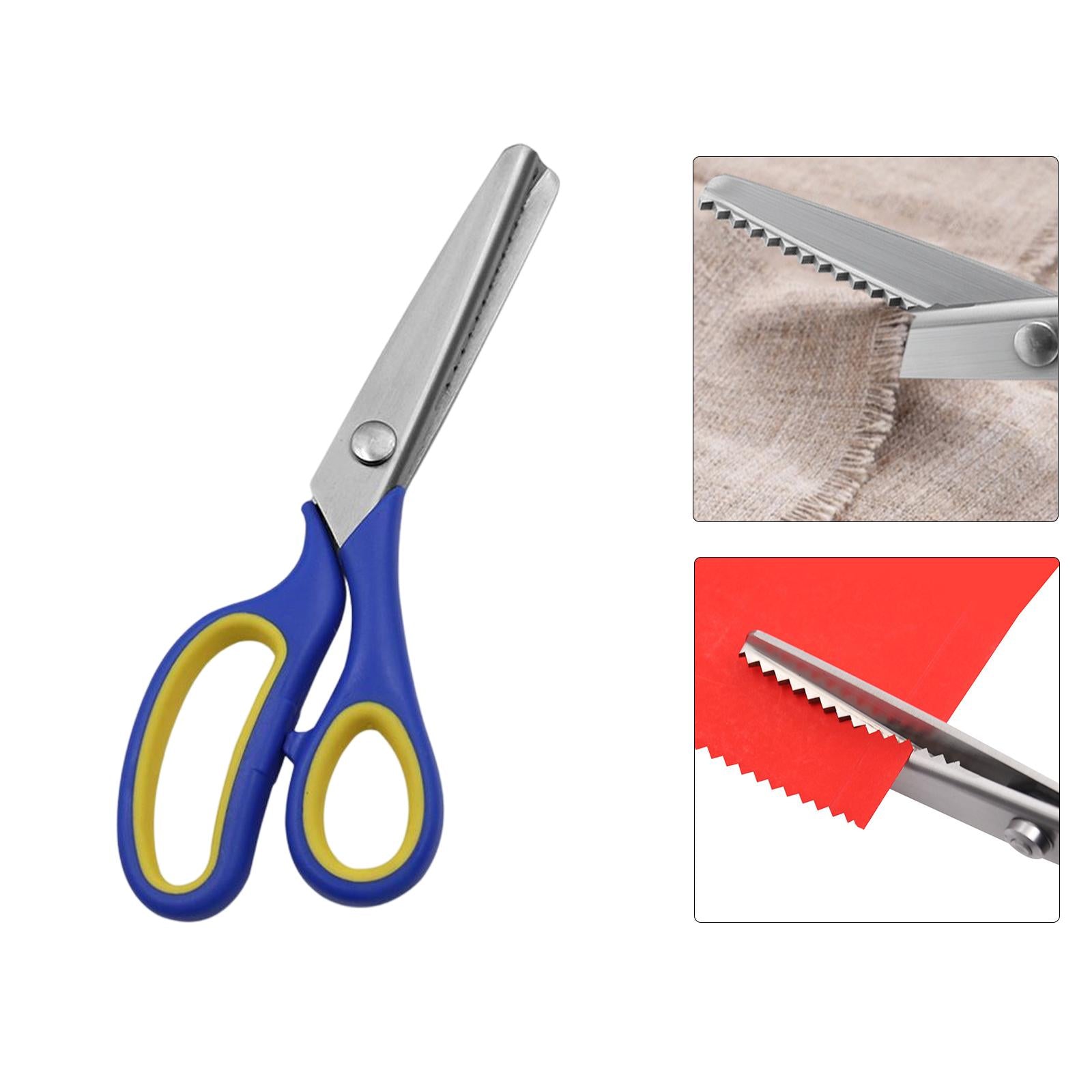 Cutting Fabric Cutter Sewing Dressmaking for Embroidery Hand Craft Tailors Blue Yellow