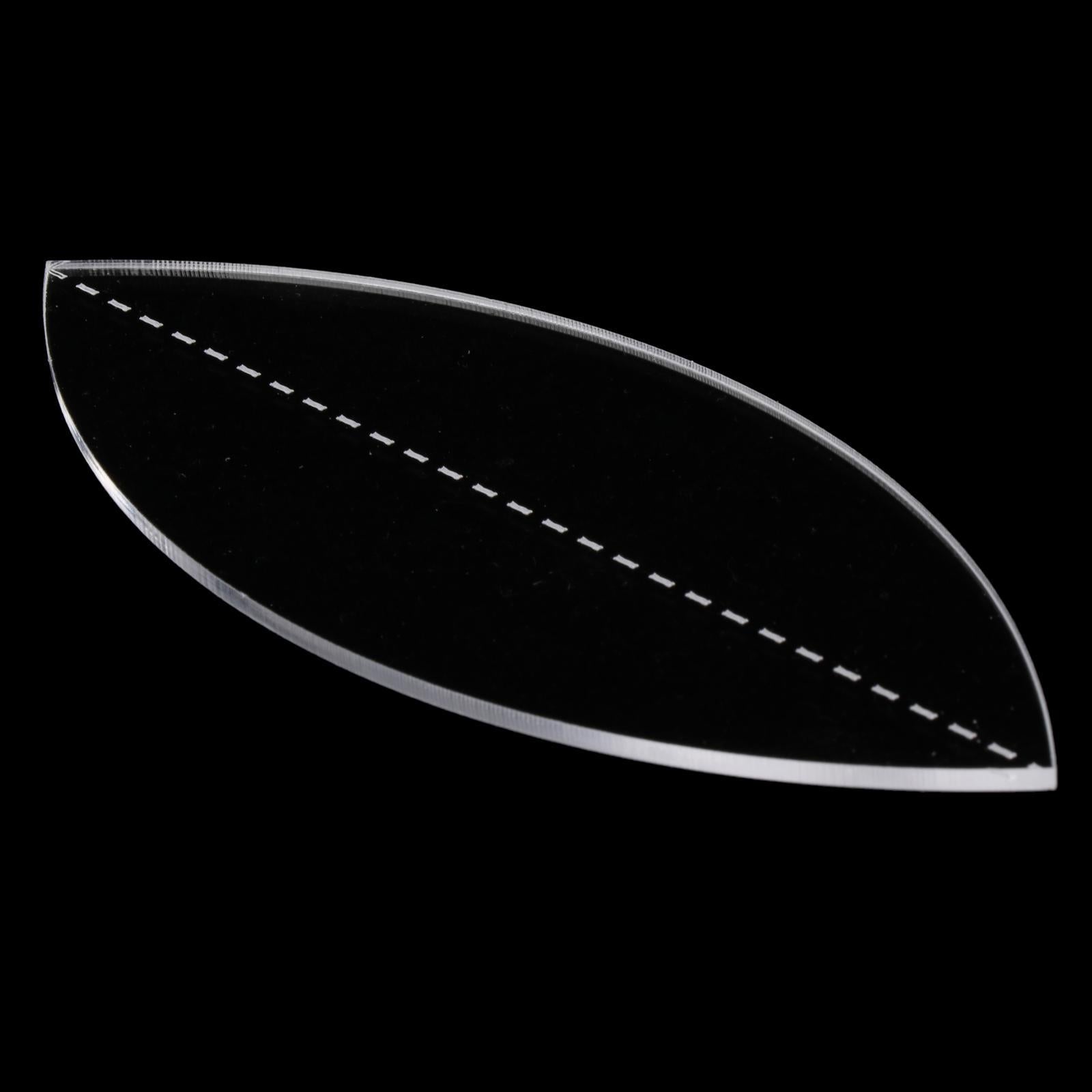 Transparent Quilting Template Reusable for Cutting Patterns Sewing Tool 8inch