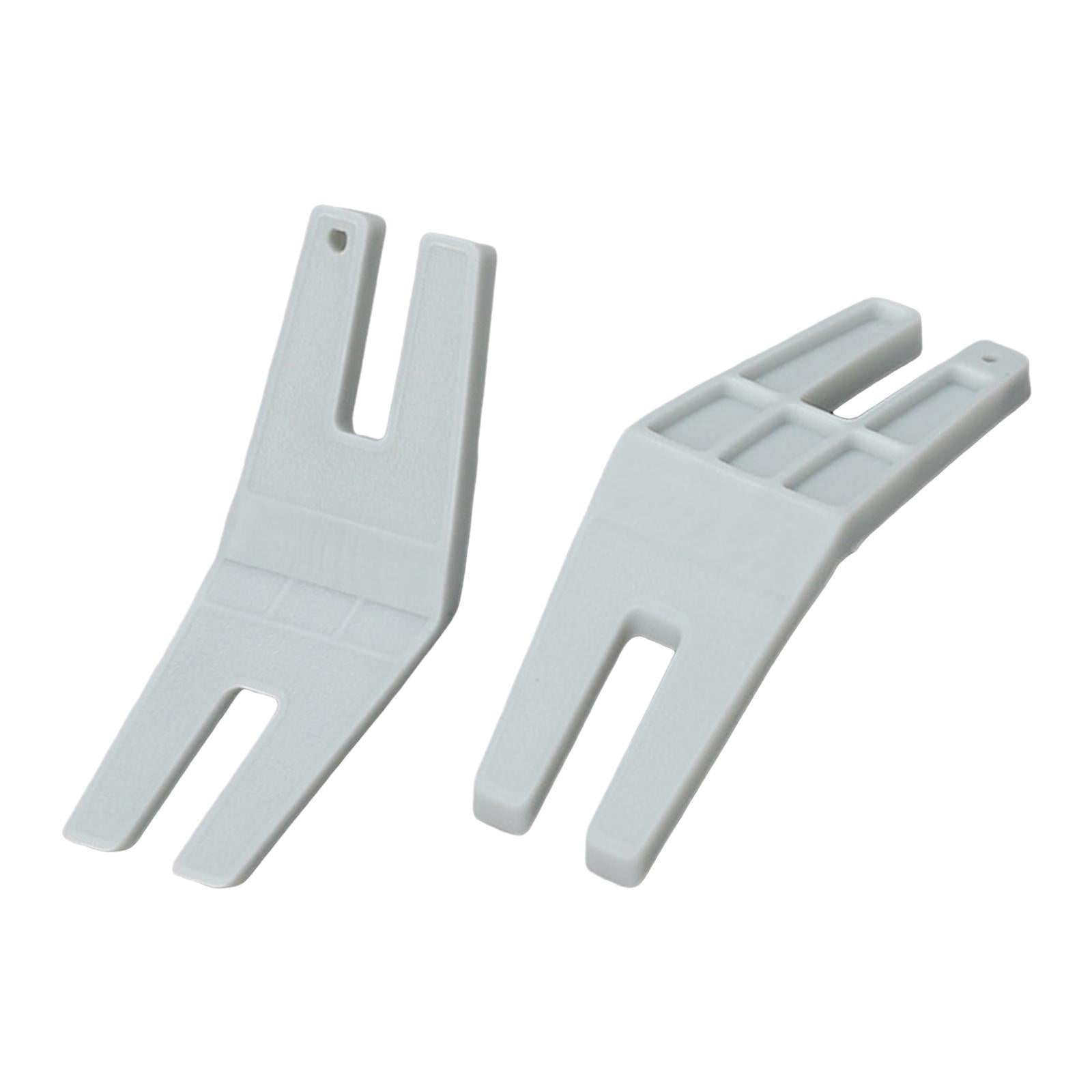 2 Pieces Sewing Jumper Hump Universal Presser Hemlines ABS for Home