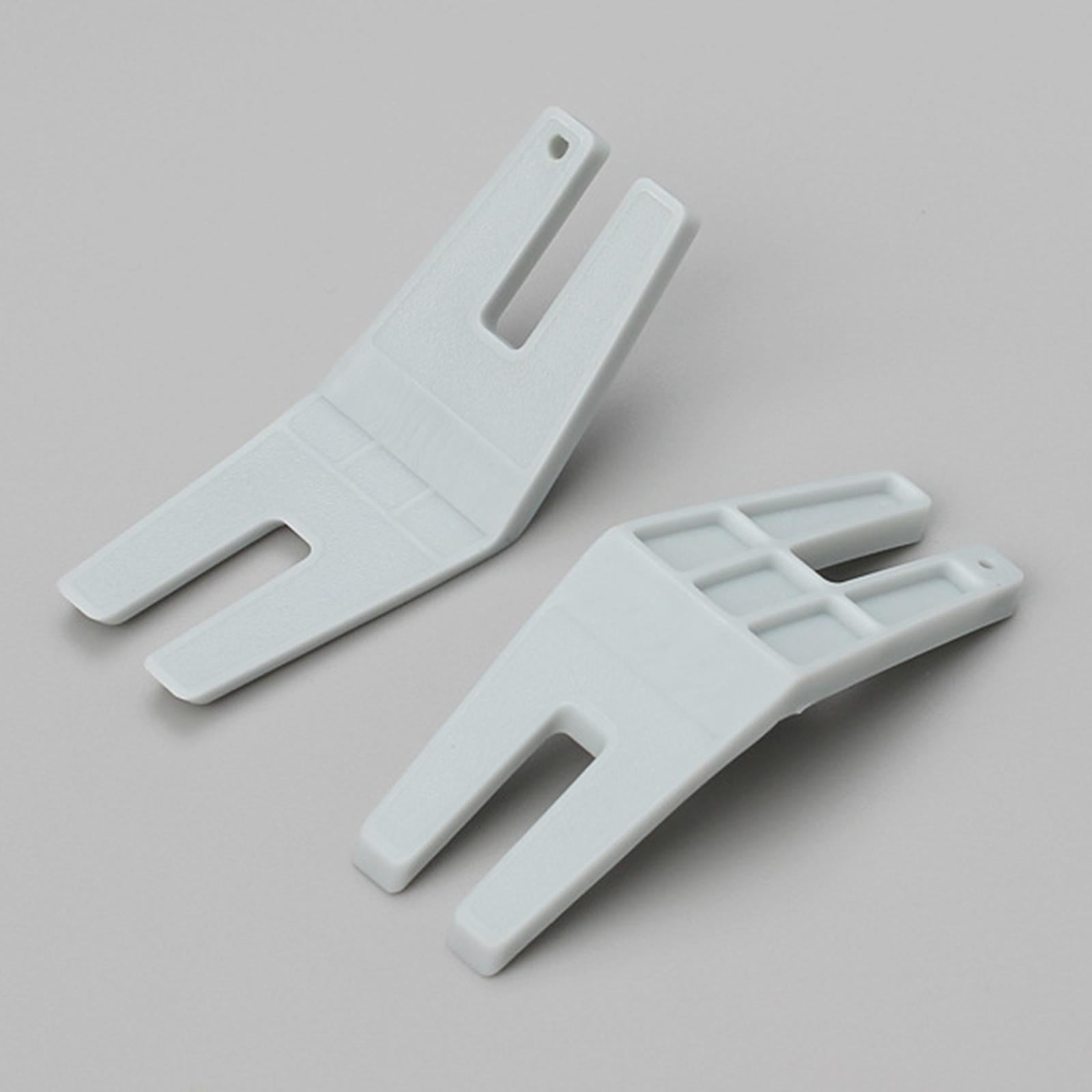 2 Pieces Sewing Jumper Hump Universal Presser Hemlines ABS for Home