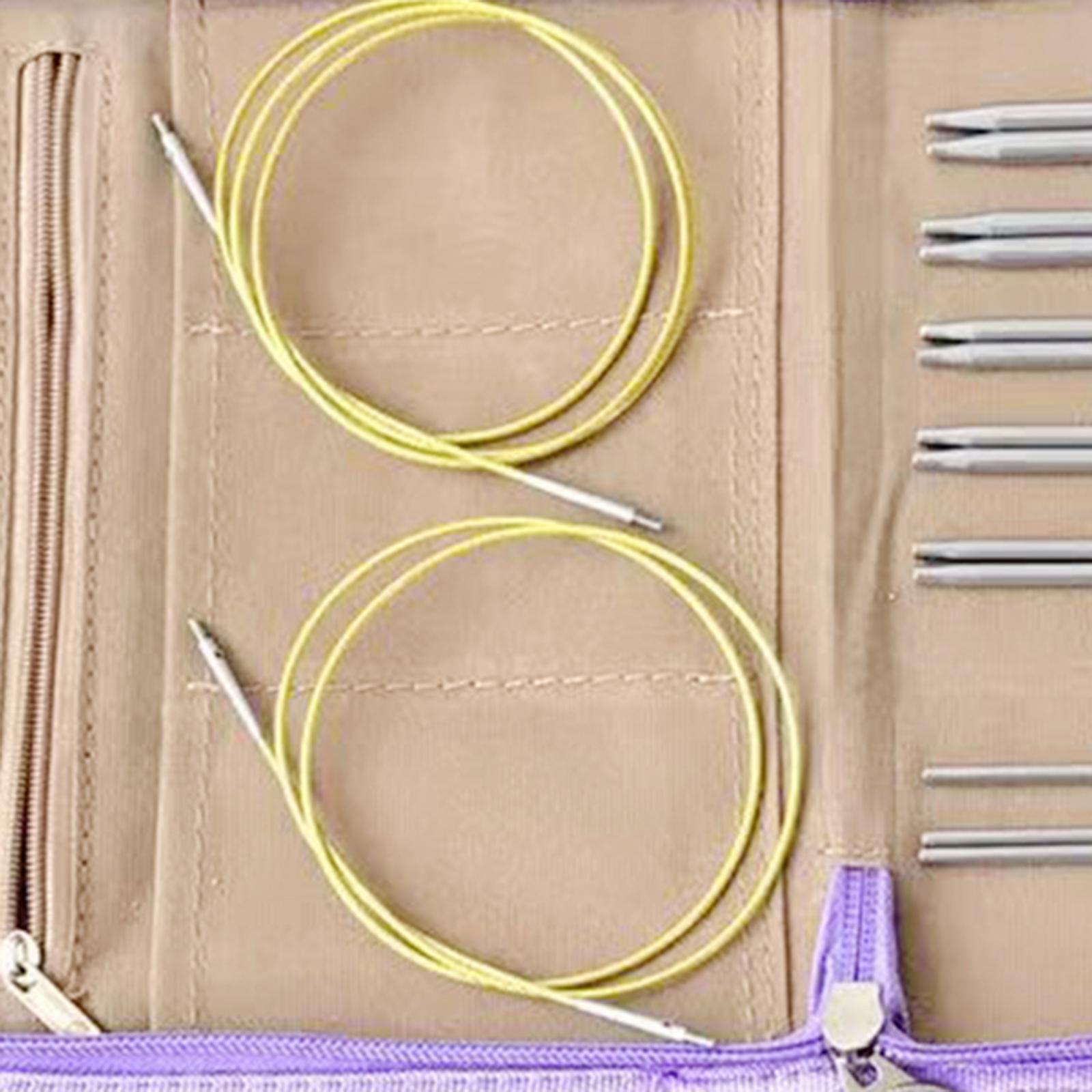 Circular Knitting Needles Set Detachable Weaving Equipment for Sweater