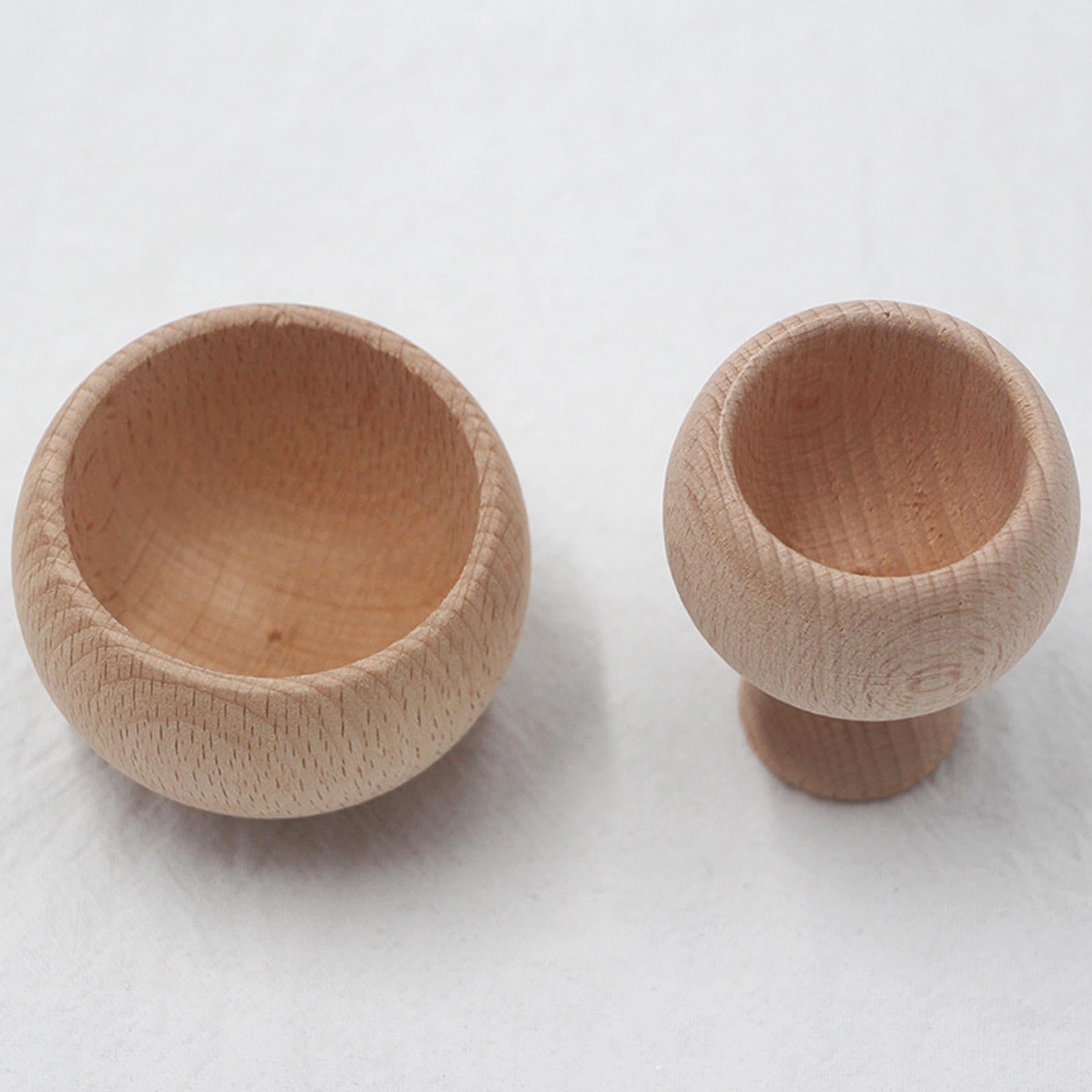Sewing Needles Holder DIY Holder Accessory Wooden Bowl Pin Pillow Handcraft