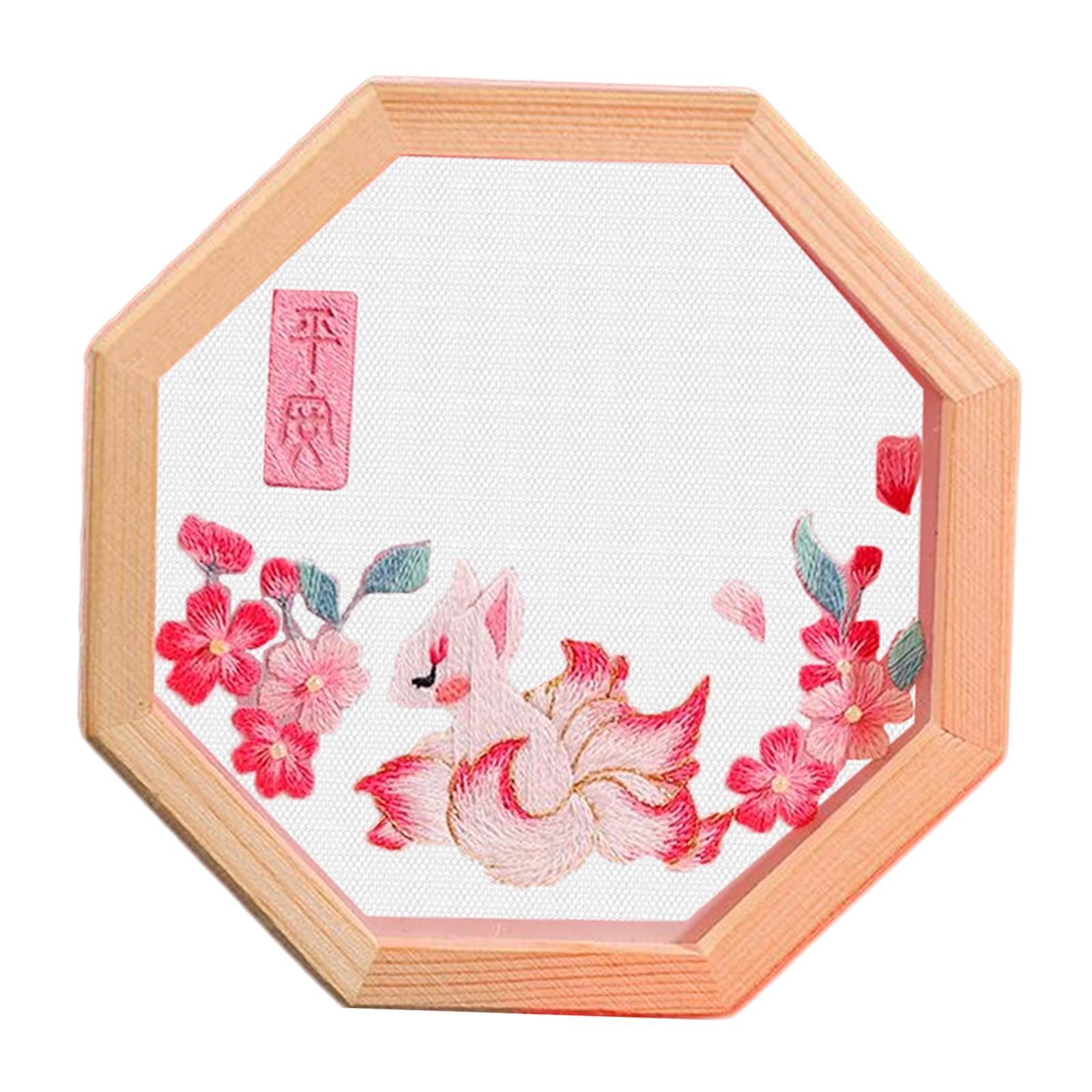Embroidery Beginner Kits Cross Stitch Kits with Patterns Home Decor StyleC
