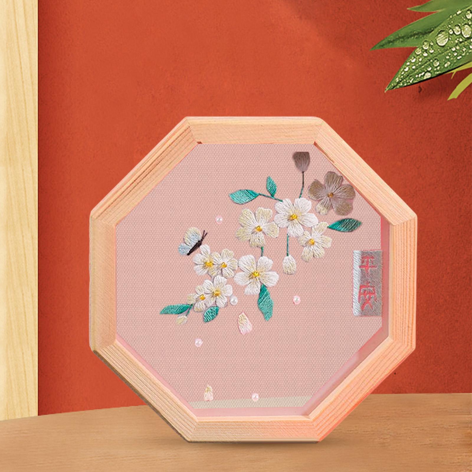 Embroidery Beginner Kits Cross Stitch Kits with Patterns Home Decor StyleD