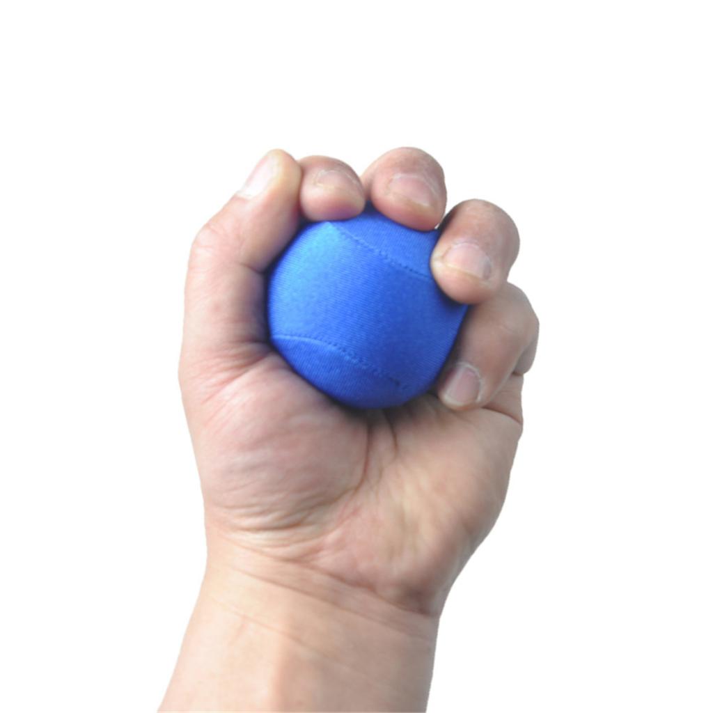 Hand Grip Squeeze Ball Finger Wrist Exercise Stress Relief Blue