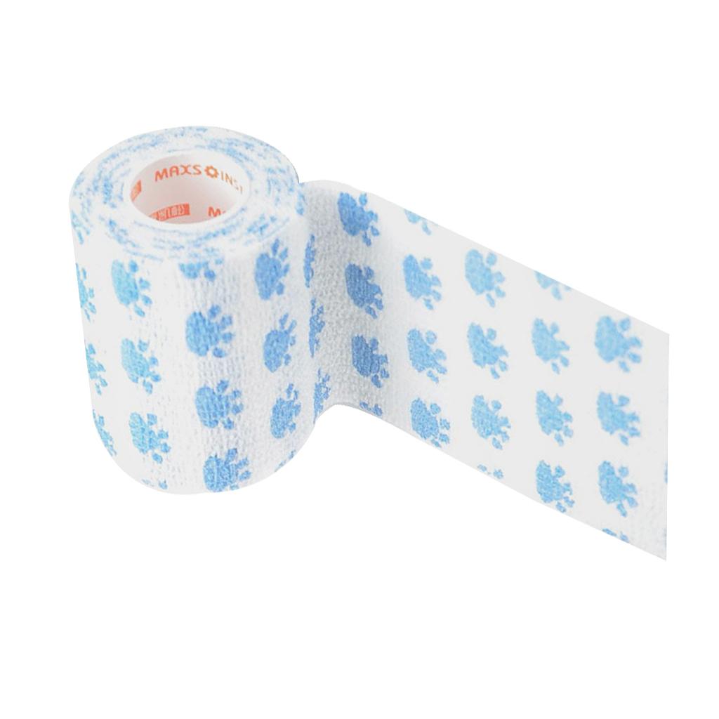 Elastic Non Woven Self Adhesive Cohesive Wrap Bandage Tape 3 Inch White