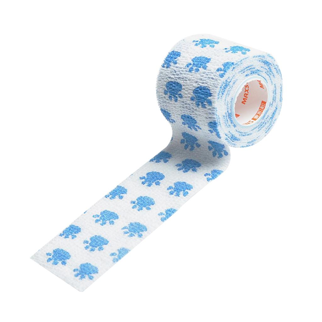 Elastic Non Woven Self Adhesive Cohesive Wrap Bandage Tape 2 Inch White