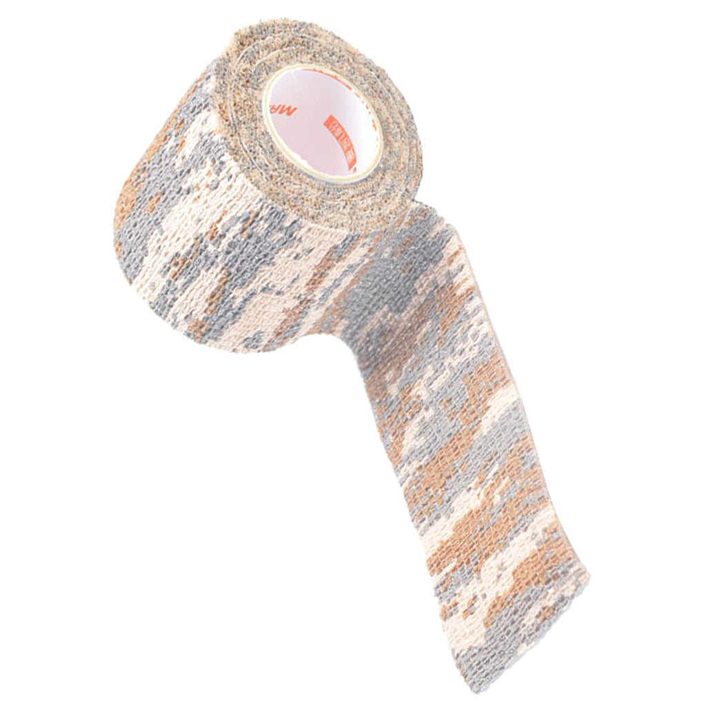 Camouflage Non Woven Self Adhesive Cohesive Wrap Bandage Tape 2 Inch Desert