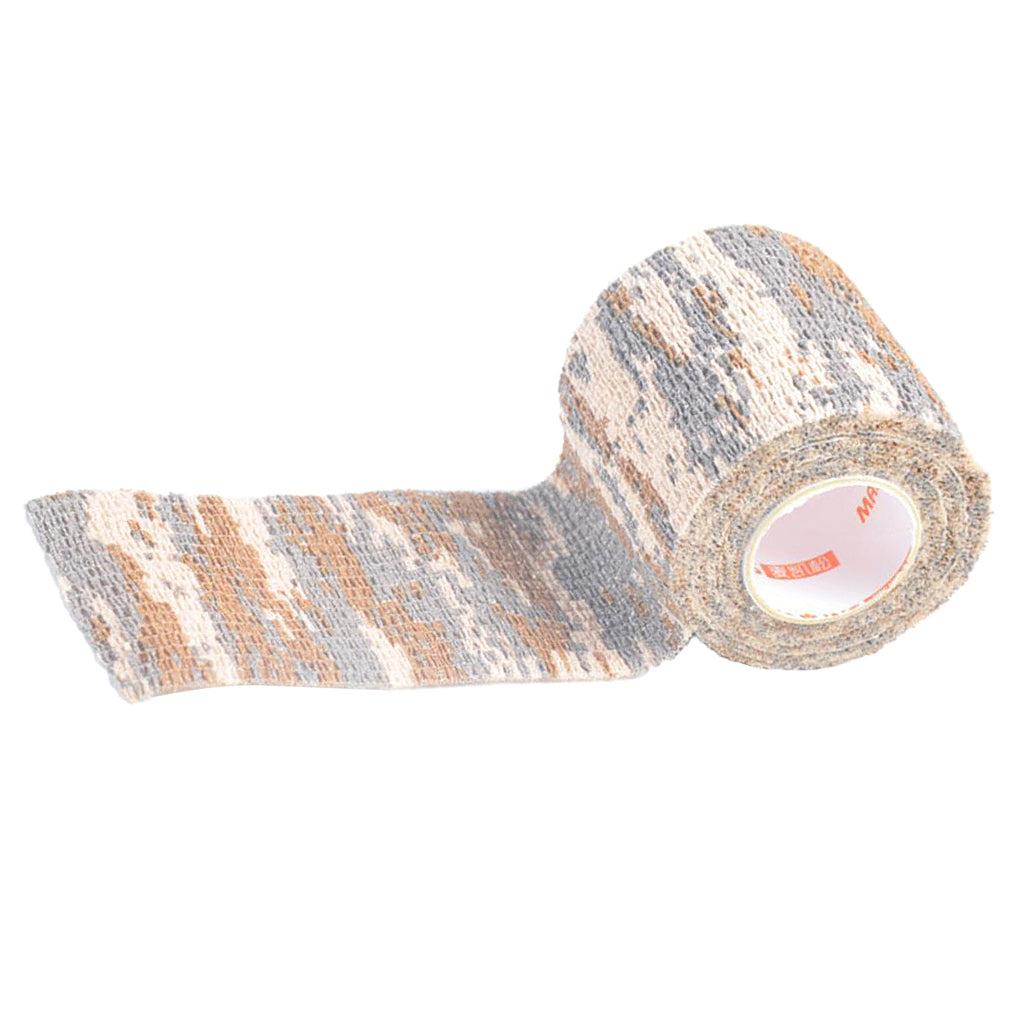 Camouflage Non Woven Self Adhesive Cohesive Wrap Bandage Tape 2 Inch Desert