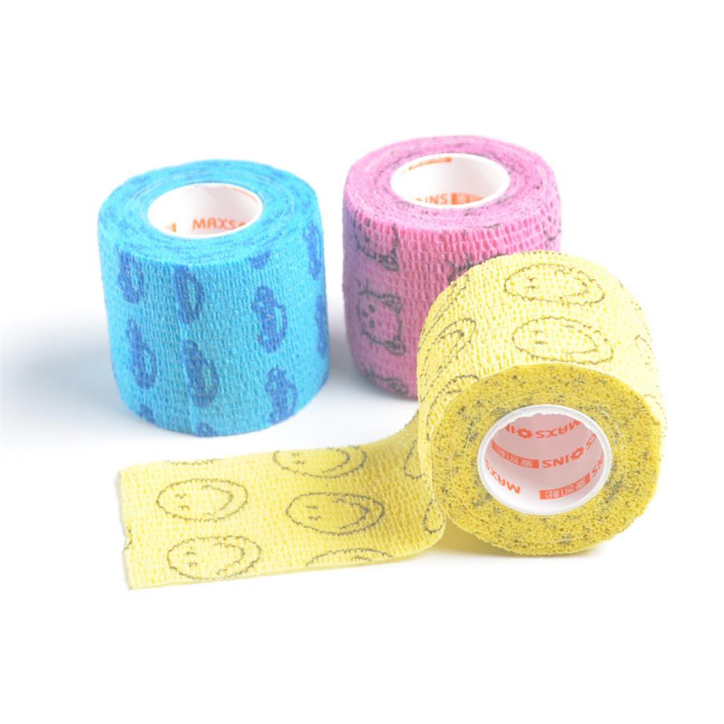 Camouflage Non Woven Self Adhesive Cohesive Wrap Bandage Tape 2 Inch Snow
