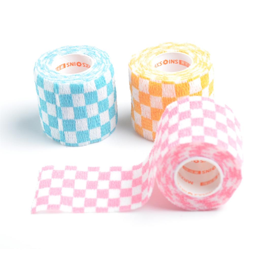 Elastic Non Woven Self Adhesive Cohesive Wrap Bandage Tape Roll 2 Inch Blue