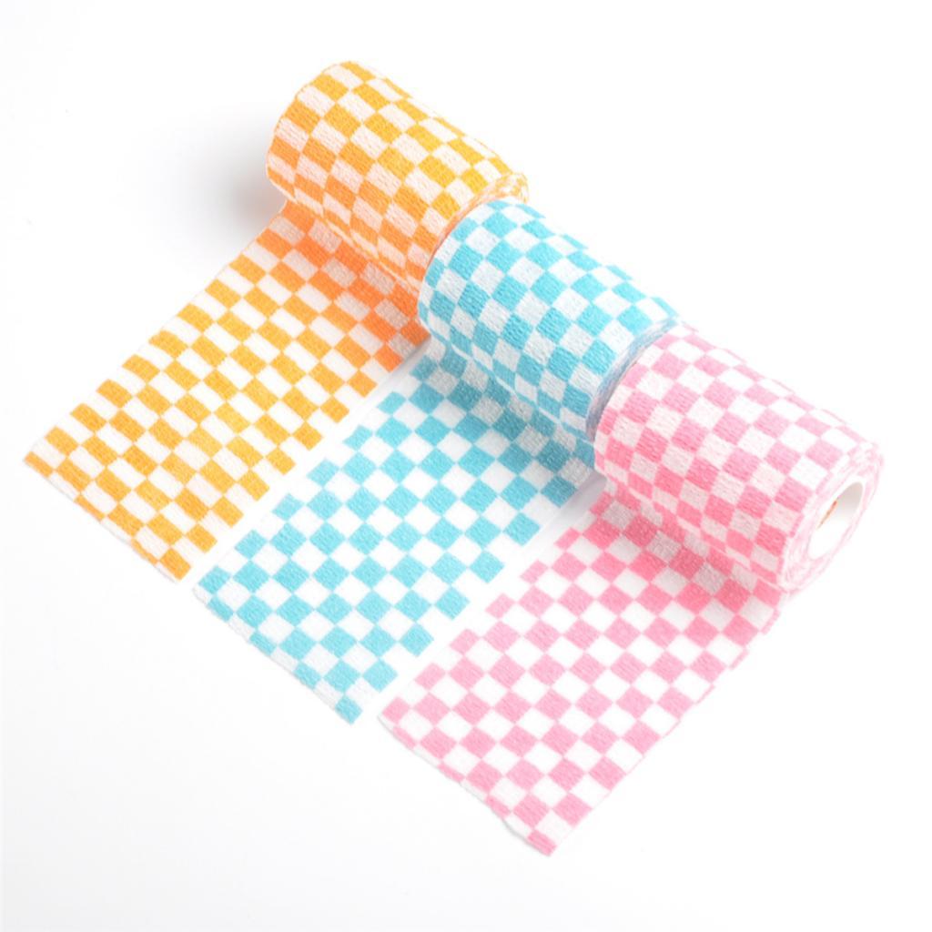 Elastic Non Woven Self Adhesive Cohesive Wrap Bandage Tape Roll 3 Inch Pink