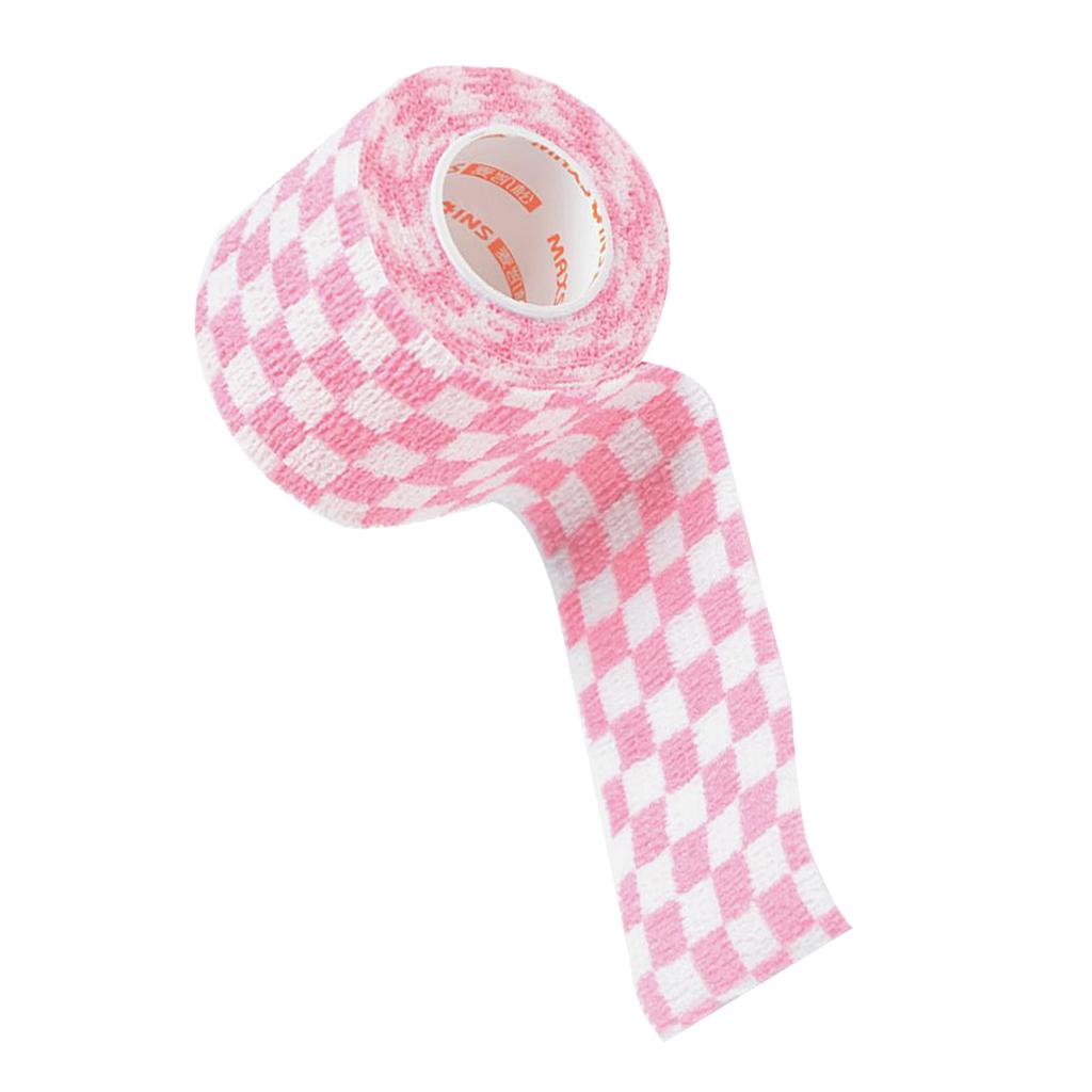 Elastic Non Woven Self Adhesive Cohesive Wrap Bandage Tape Roll 2 Inch Pink