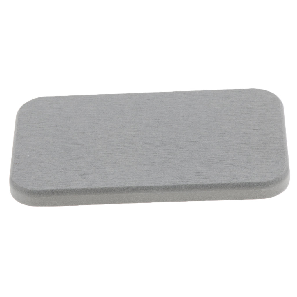 Anti Bacterial Diatomite Earth Soap Bar Saver Holder Dish Mat Coaster Gray