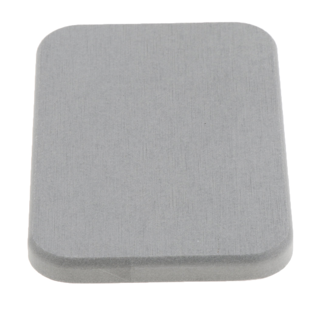 Anti Bacterial Diatomite Earth Soap Bar Saver Holder Dish Mat Coaster Gray