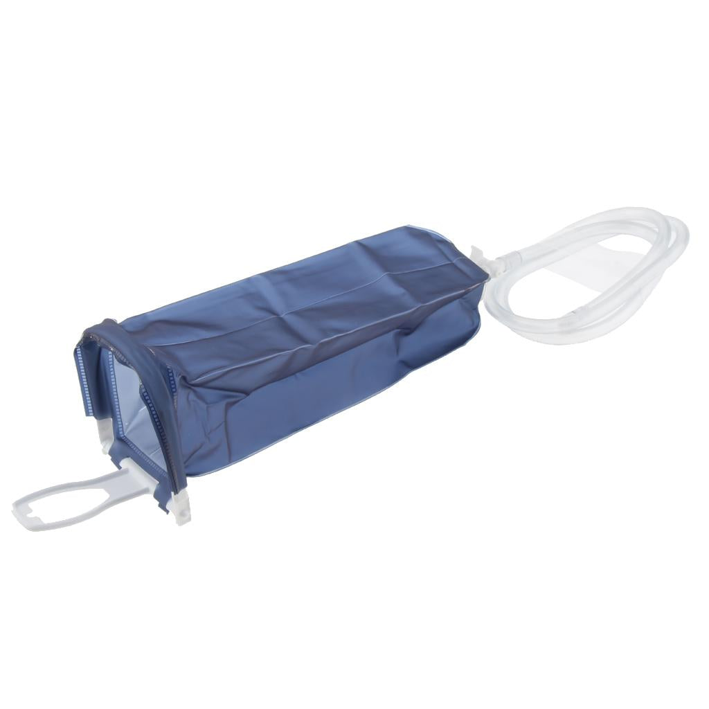 Foldable Women Men Enema Bag Kit Clean Anal Douche with Tips Set 2L Plastic