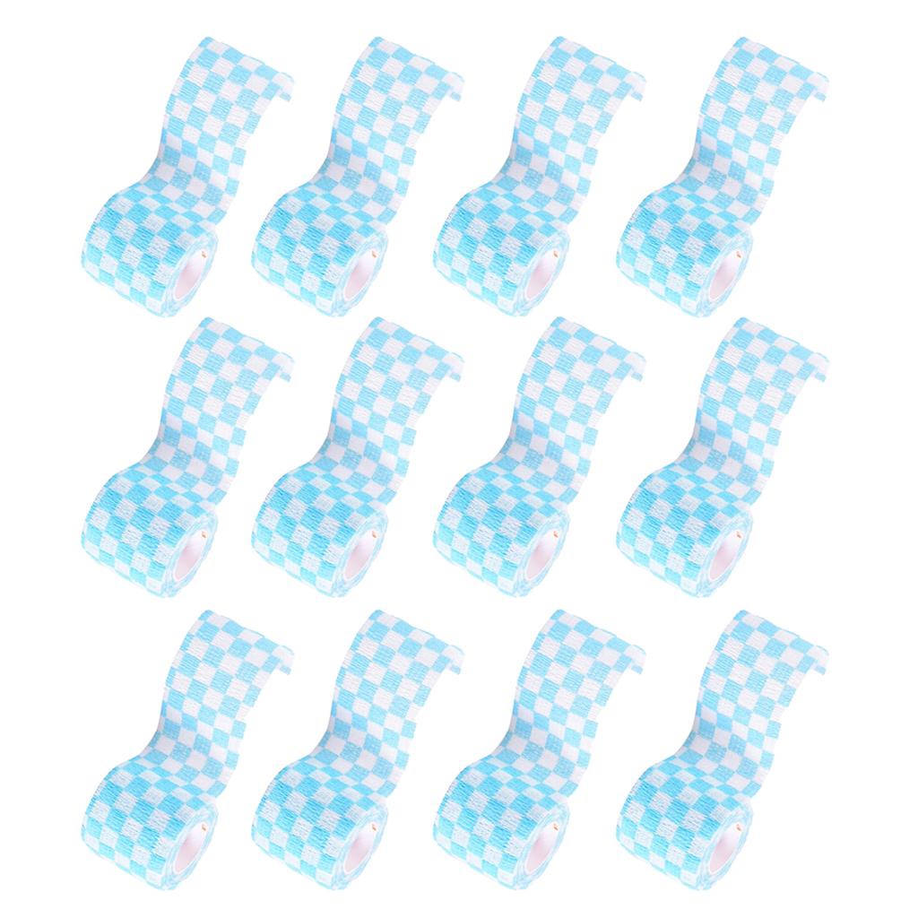 12pcs Non Woven Self Adhesive Cohesive Wrap Bandage Tape Blue