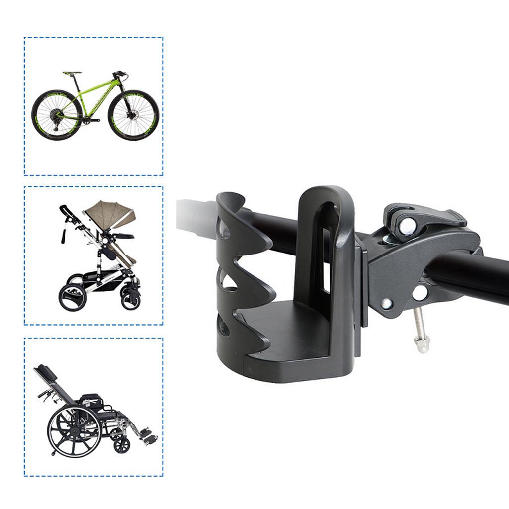 Lightweight Antislip Cup Holder Bicycle Baby Stroller Wheelchair Motorcycle