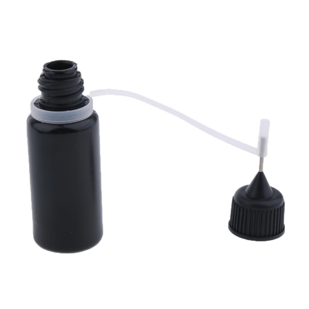20 Piece 10ml Empty Plastic Needle Tip Bottles Dropper Applicator for Liquid