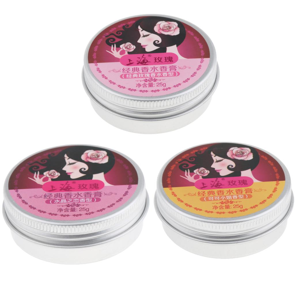 Women Original Handmade Solid Fragrance Balm Perfume Cream Miss Cocoa