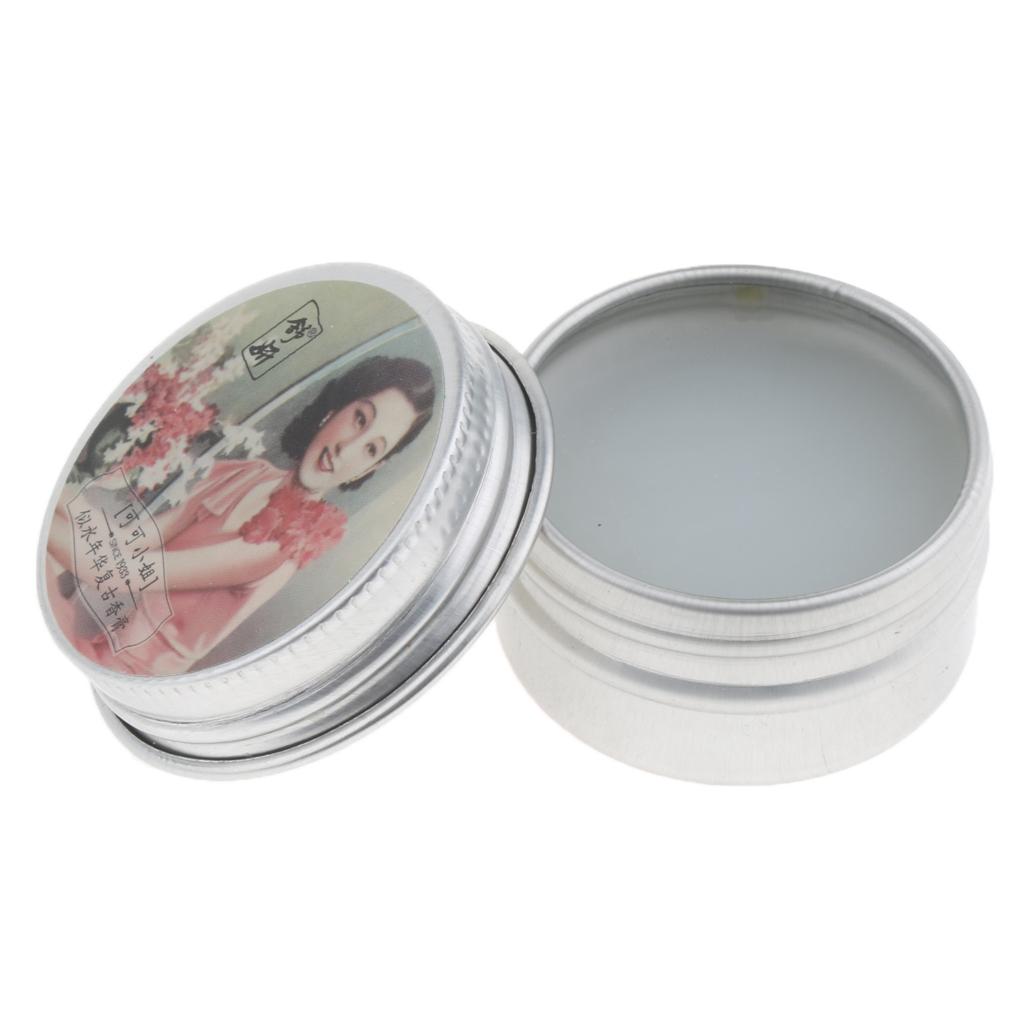 Women Vintage Solid Fragrance Balm Perfume Vanishing Moisturising Cream 15g 04