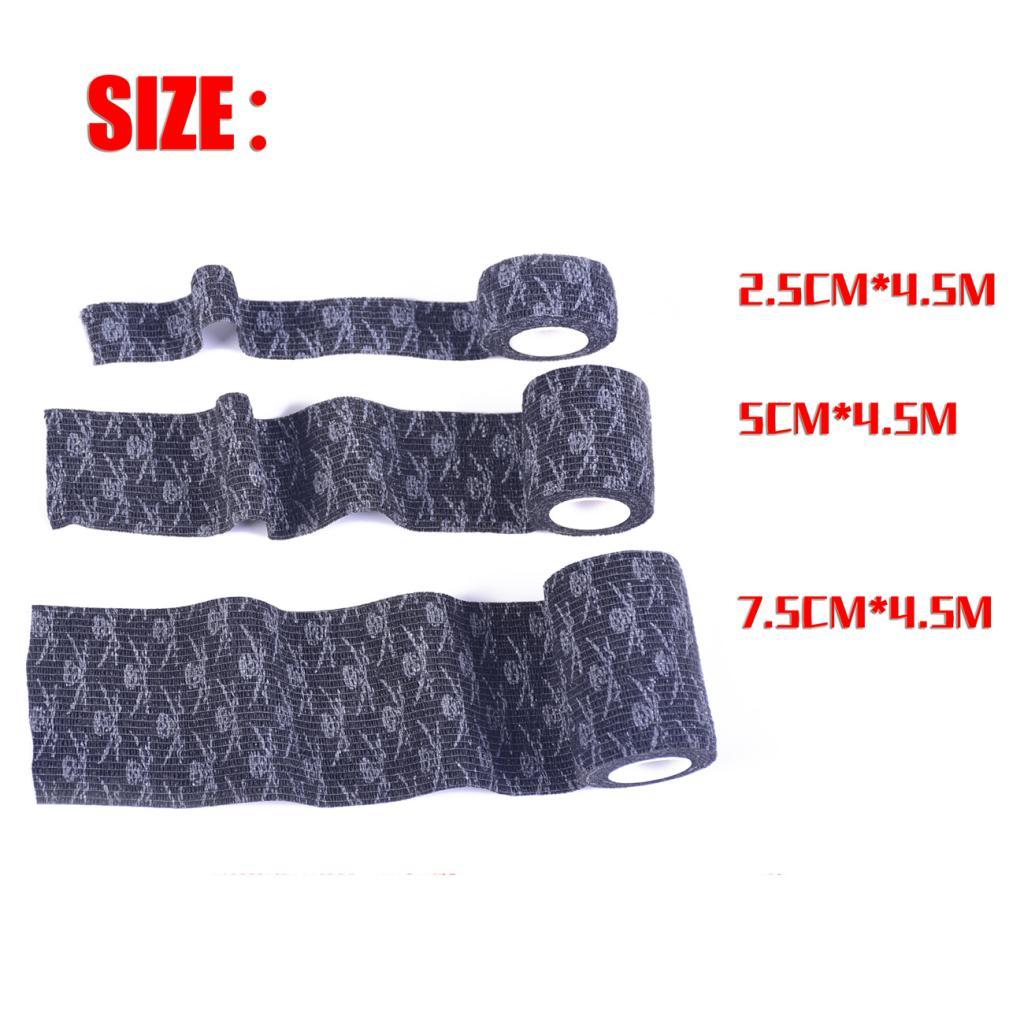 First Aid Ankle Care Self-Adhesive Bandage Gauze Tape 7.5cm Width