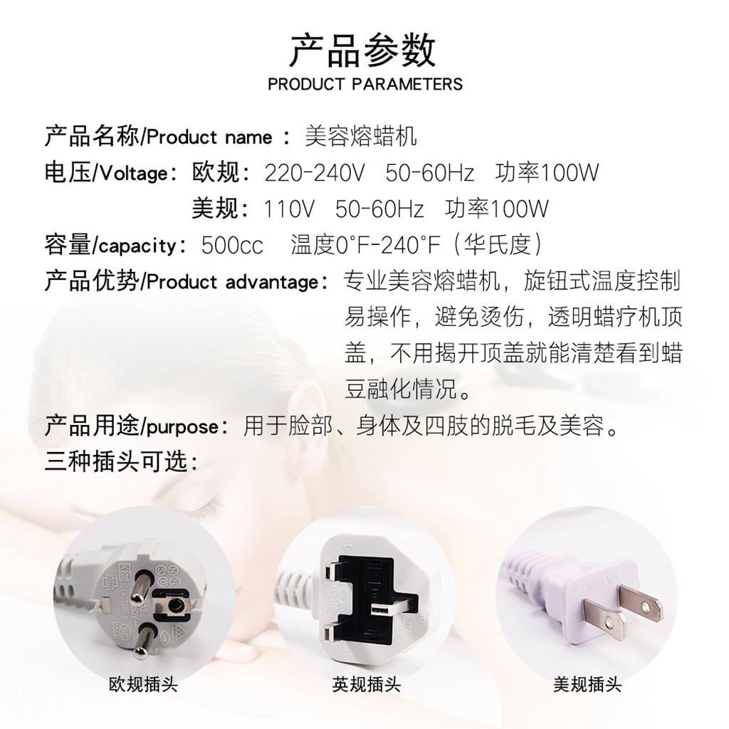 Pro-Wax100 Beauty Salon Spa Hair Removal Pot Wax Warmer Heater Machine-EU