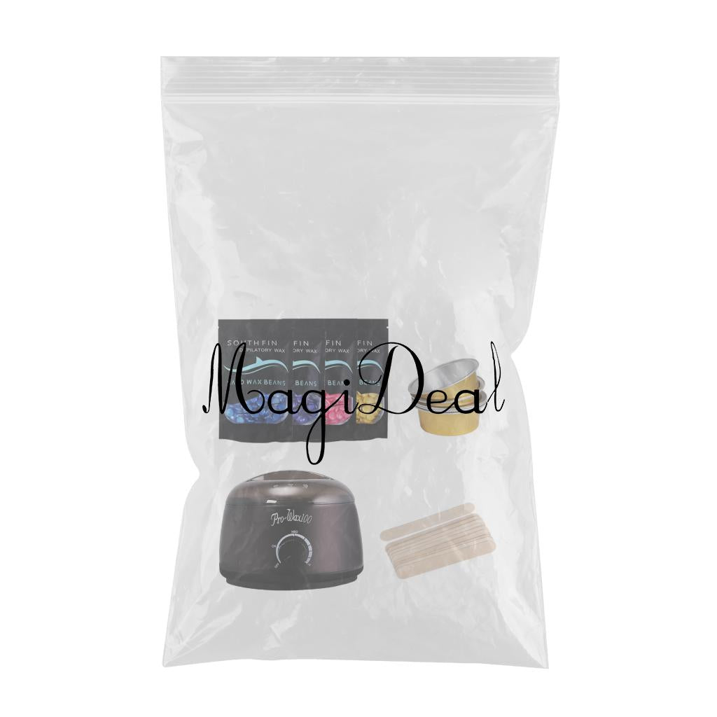 Professional Wax Warmer Hair Removal Kit for Men Women Sensitive Skin Gold