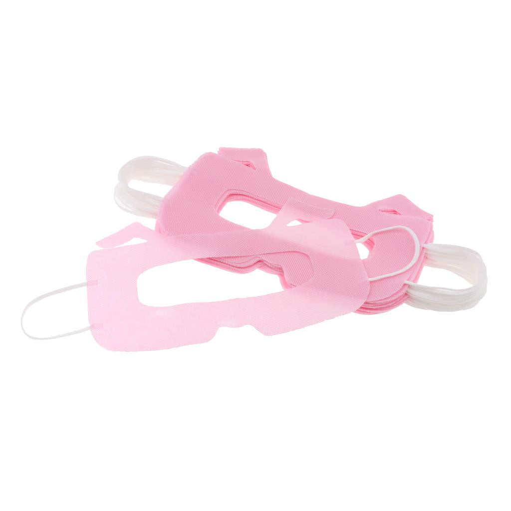 20pcs VR Disposable Eye Masks Cover for Virtual Reality Headset Pink