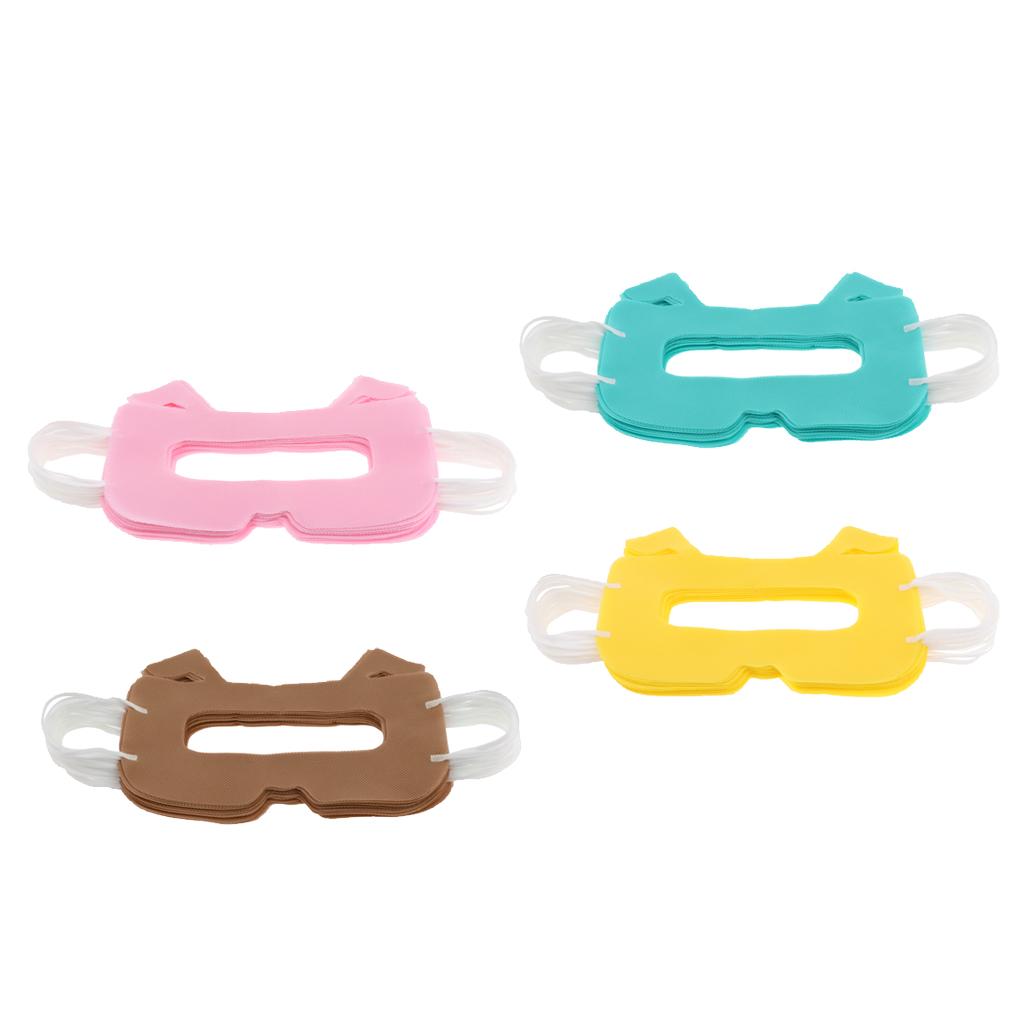 20pcs VR Disposable Eye Masks Cover for Virtual Reality Headset Pink