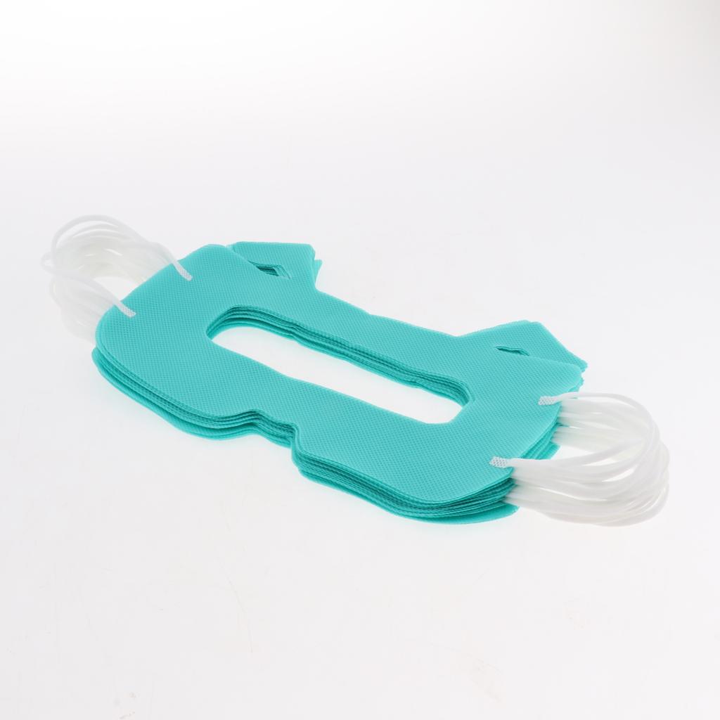 20pcs VR Disposable Eye Masks Cover for Virtual Reality Headset Green