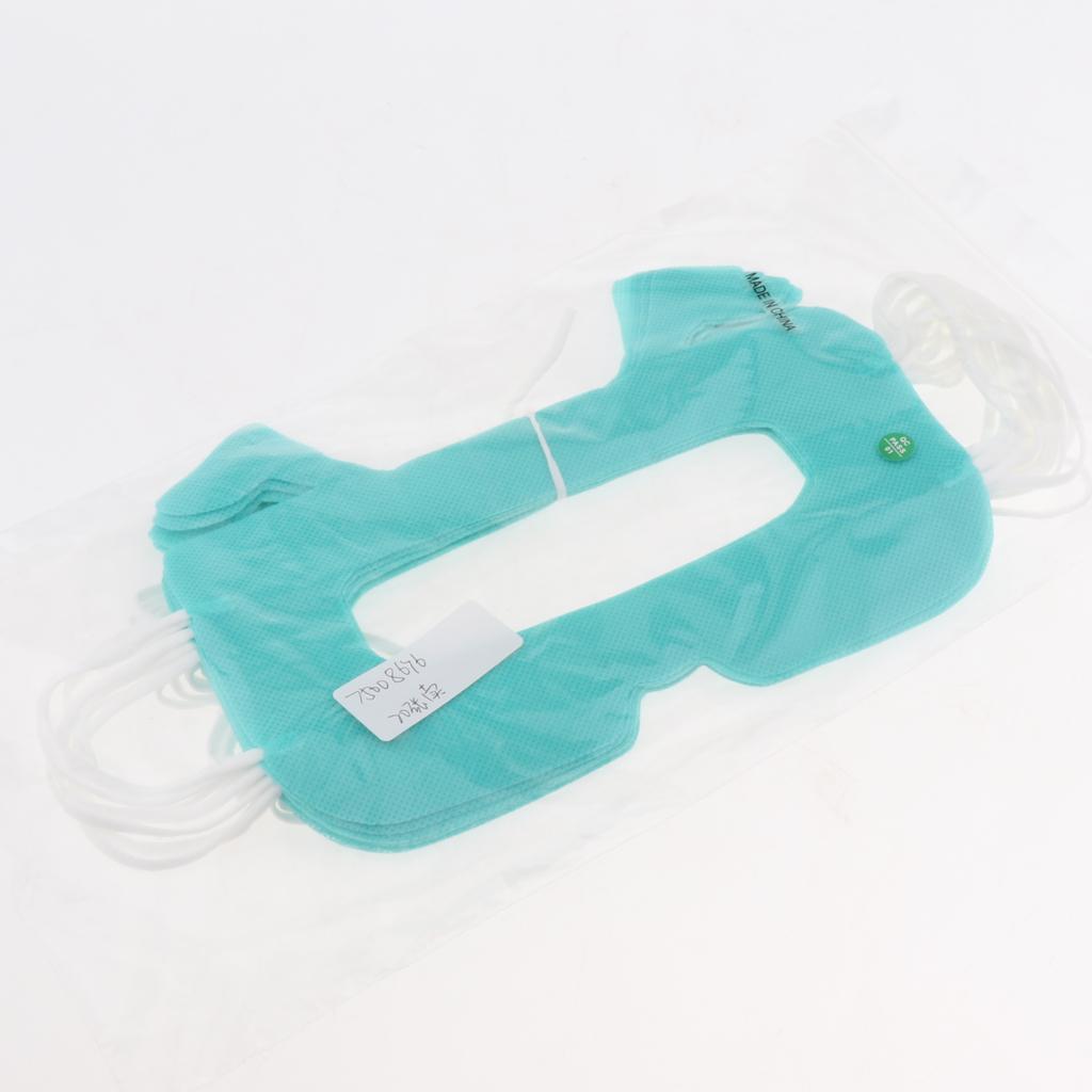 20pcs VR Disposable Eye Masks Cover for Virtual Reality Headset Green