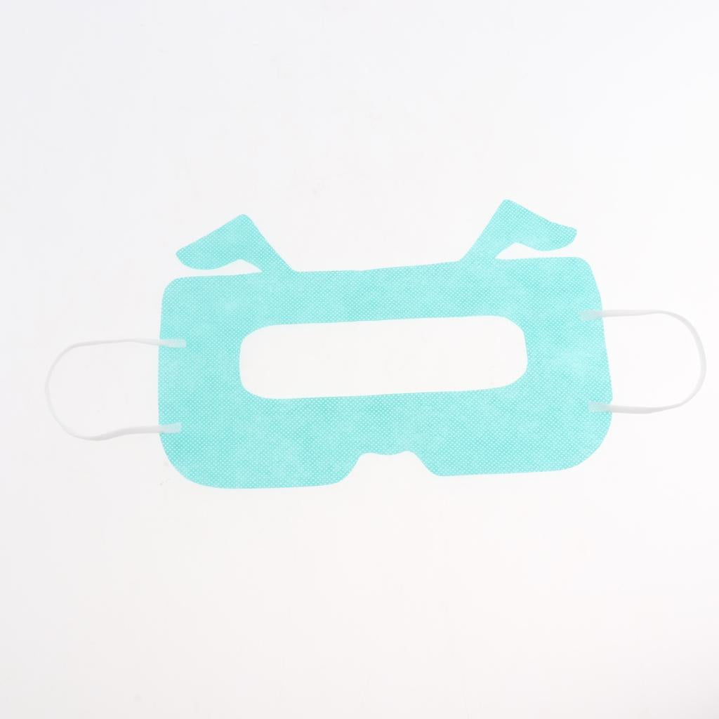 20pcs VR Disposable Eye Masks Cover for Virtual Reality Headset Green