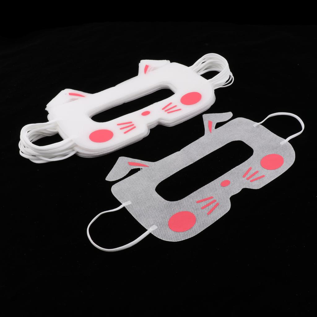 20pcs VR Disposable Eye Masks Covers for Virtual Reality Headset White