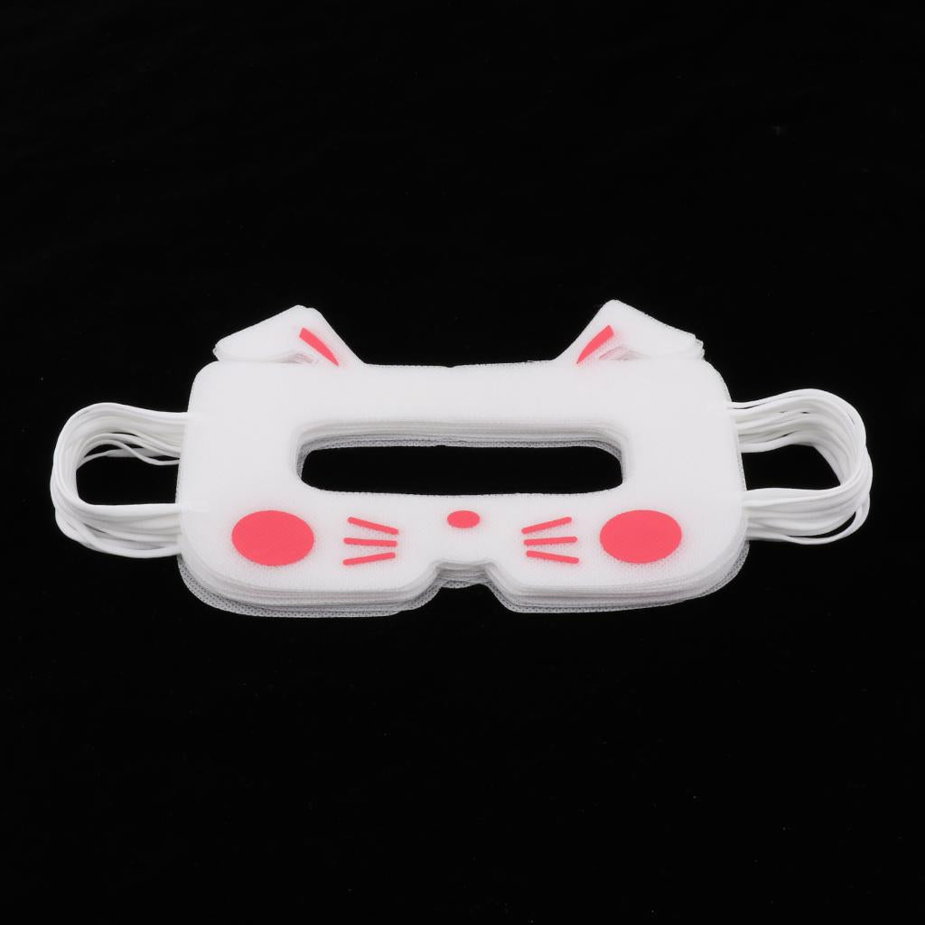 20pcs VR Disposable Eye Masks Covers for Virtual Reality Headset White