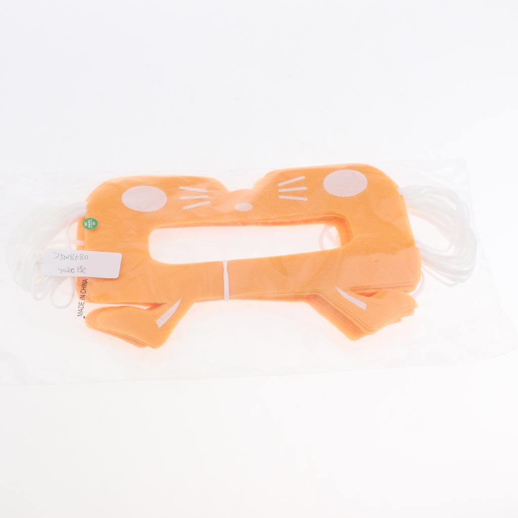 20pcs VR Disposable Eye Masks Covers for Virtual Reality Headset Yellow