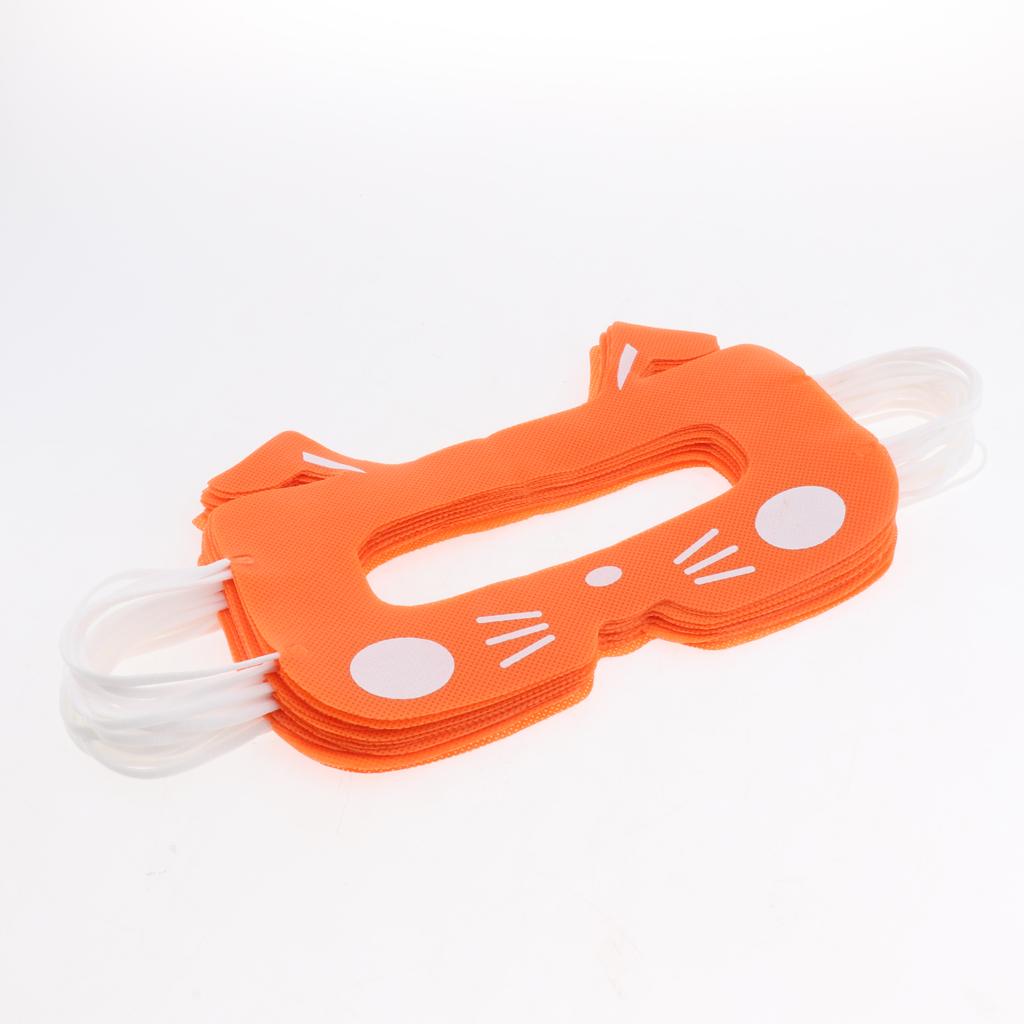 20pcs VR Disposable Eye Masks Covers for Virtual Reality Headset Orange