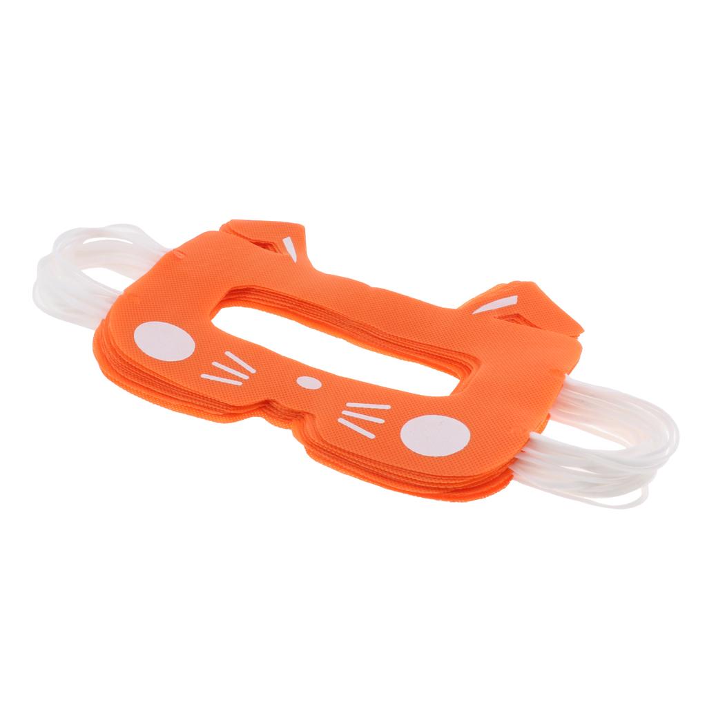 20pcs VR Disposable Eye Masks Covers for Virtual Reality Headset Orange