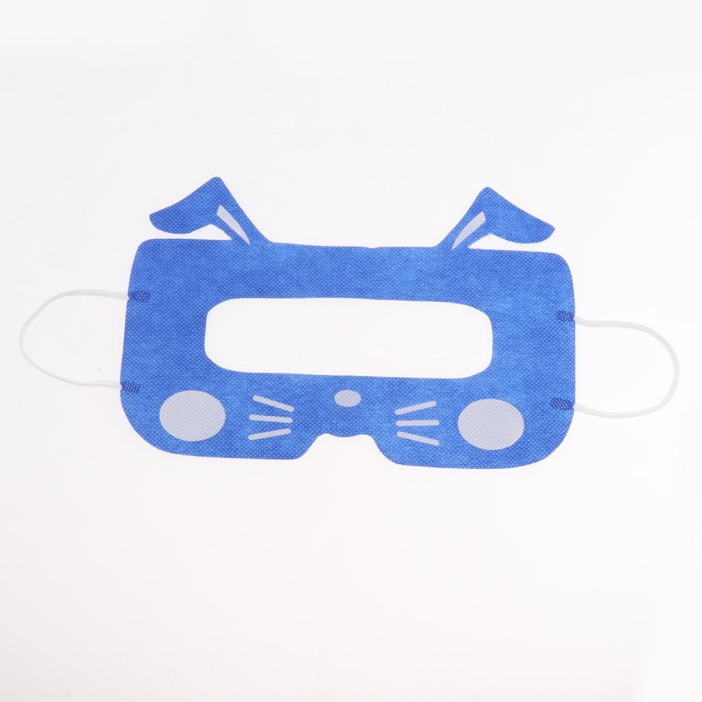 20pcs VR Disposable Eye Masks Covers for Virtual Reality Headset Blue