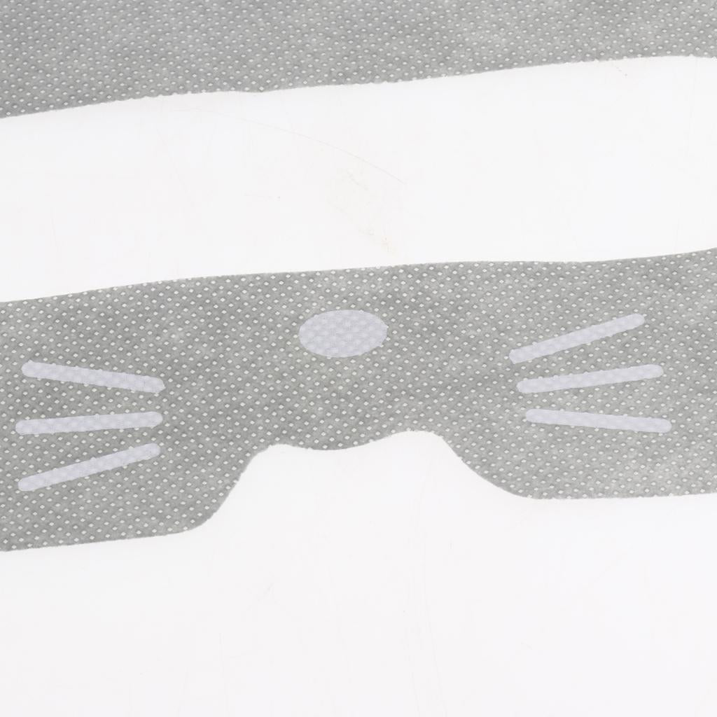 20pcs VR Disposable Eye Masks Covers for Virtual Reality Headset Gray