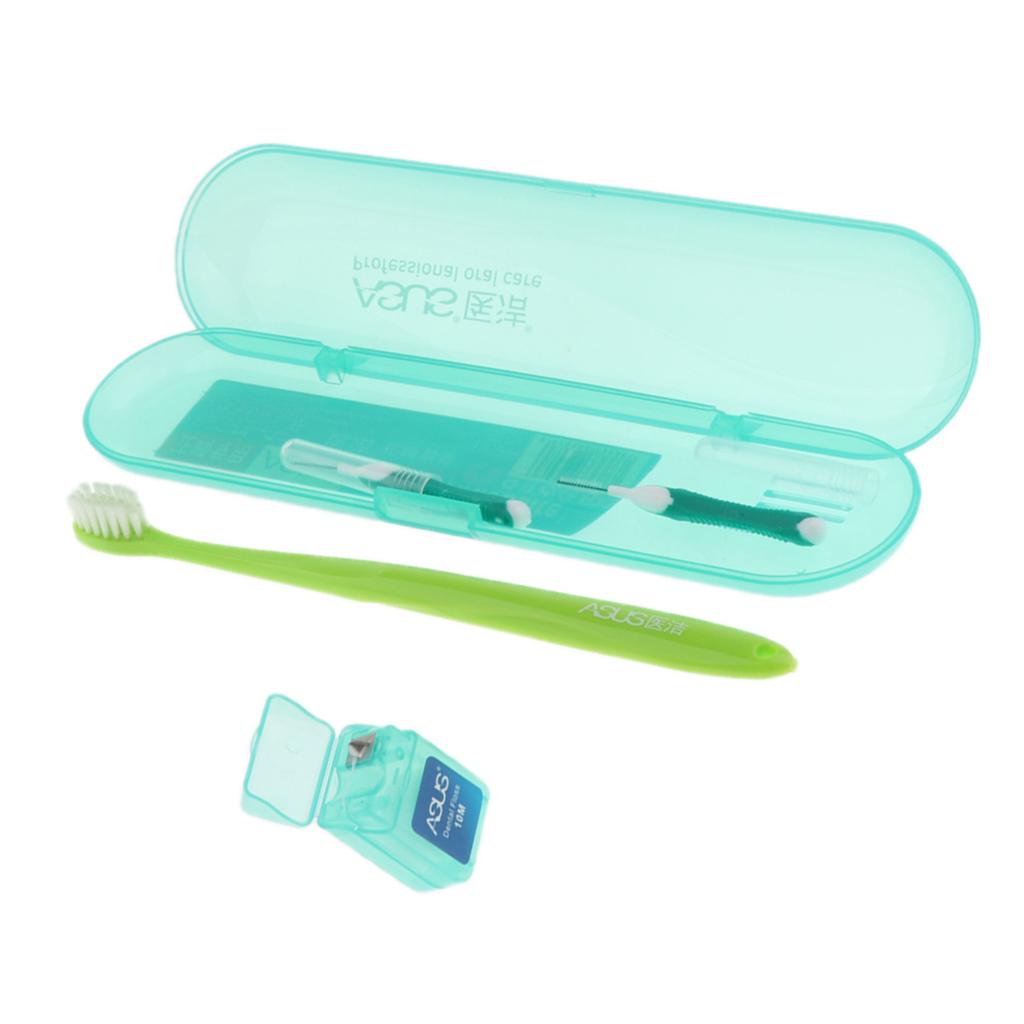 Easy Brush Interdental Cleaner Brushes Between Teeth Toothpick Cleaner Green