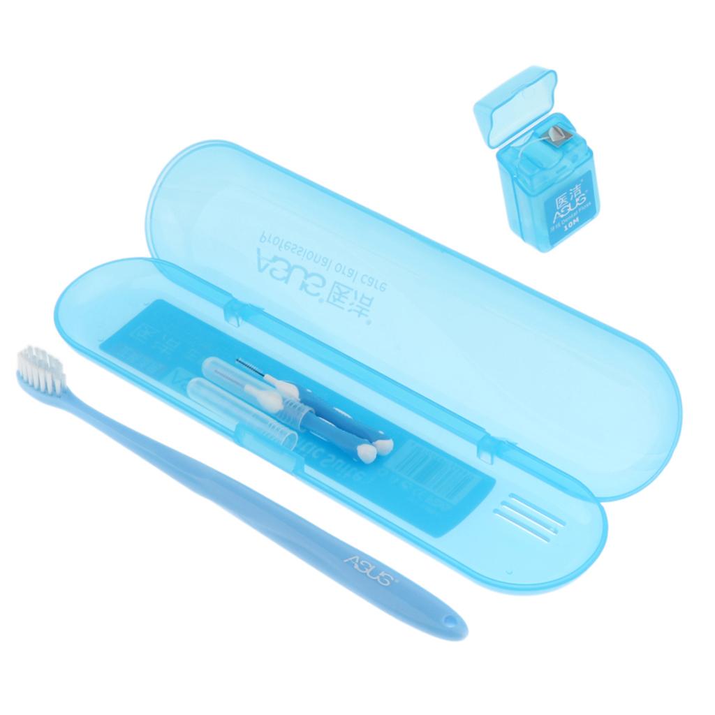 Easy Brush Interdental Cleaner Brushes Between Teeth Toothpick Cleaner Blue