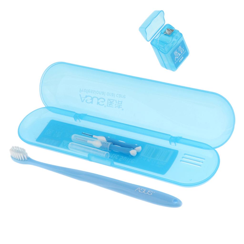 Easy Brush Interdental Cleaner Brushes Between Teeth Toothpick Cleaner Blue