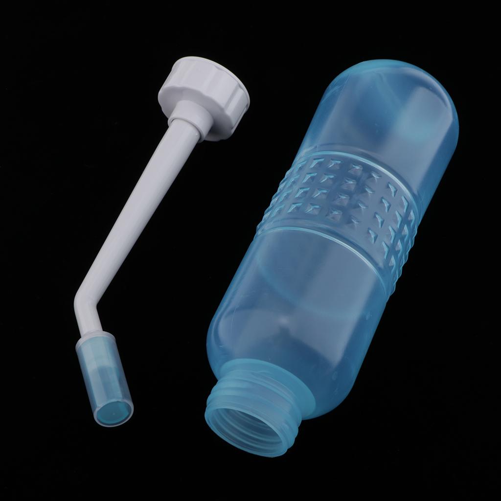 Portable Bidet Bottle Douche Cleaner For Postpartum Care Haemorrhoids Blue