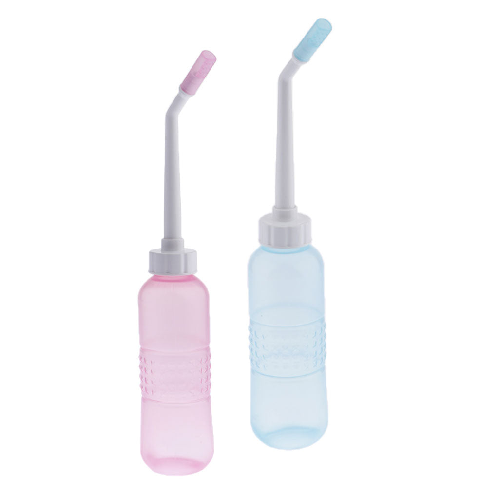 Portable Bidet Bottle Douche Cleaner For Postpartum Care Haemorrhoids Blue