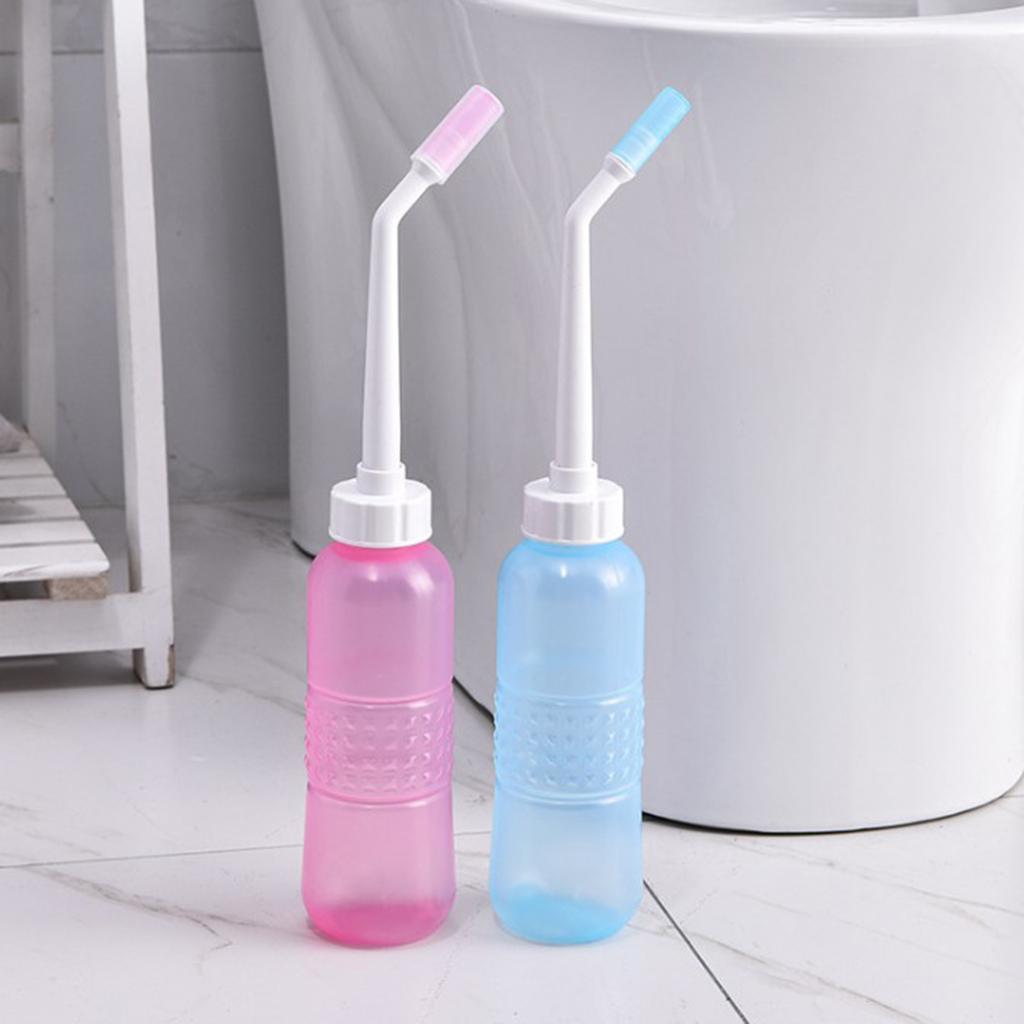 Portable Bidet Bottle Douche Cleaner For Postpartum Care Haemorrhoids Blue