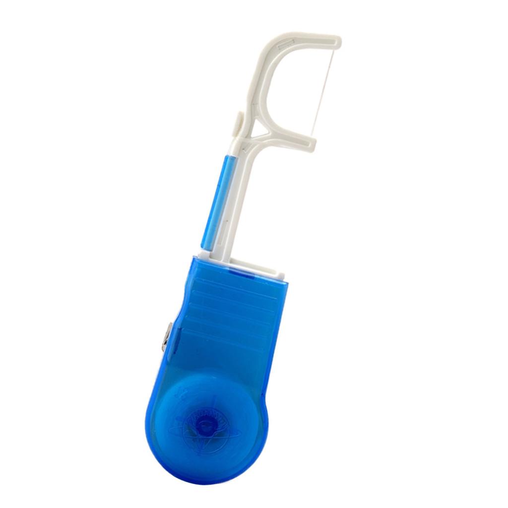 Plastic Floss Holder Bar Wand Replacement Oral Care with 30 Meter Floss