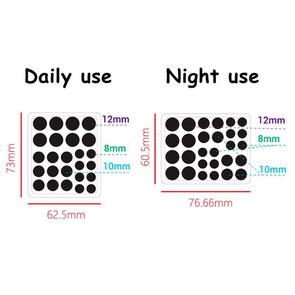 Acne Stickers Acne Patch Transparent Invisible Remover 28pcs Night use